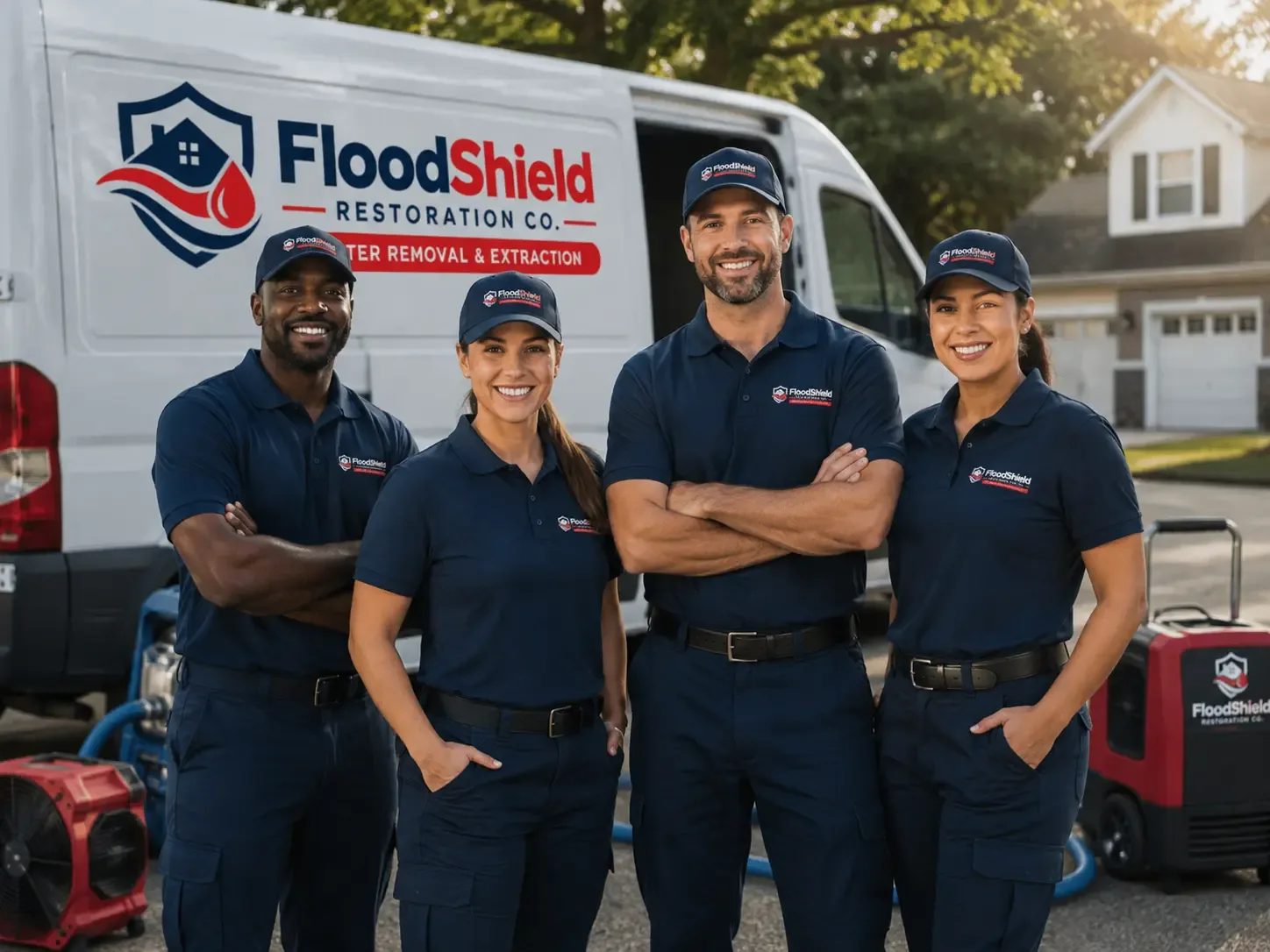 Flood Damage Restoration company in Worthing, SD