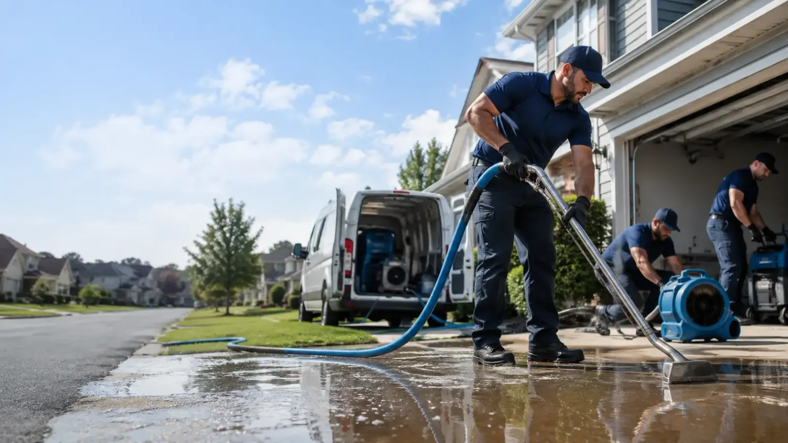 Flood Damage Restoration in Worthing, SD